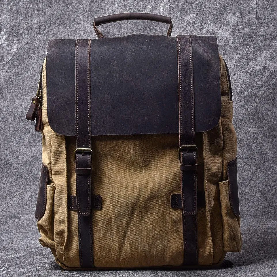 15 Inch Canvas Vintage backpack