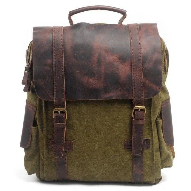 15 Inch Canvas Vintage backpack