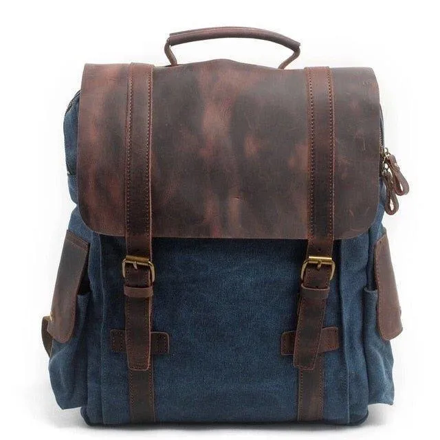 15 Inch Canvas Vintage backpack