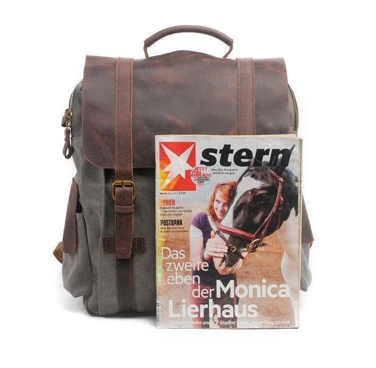 15 Inch Canvas Vintage backpack