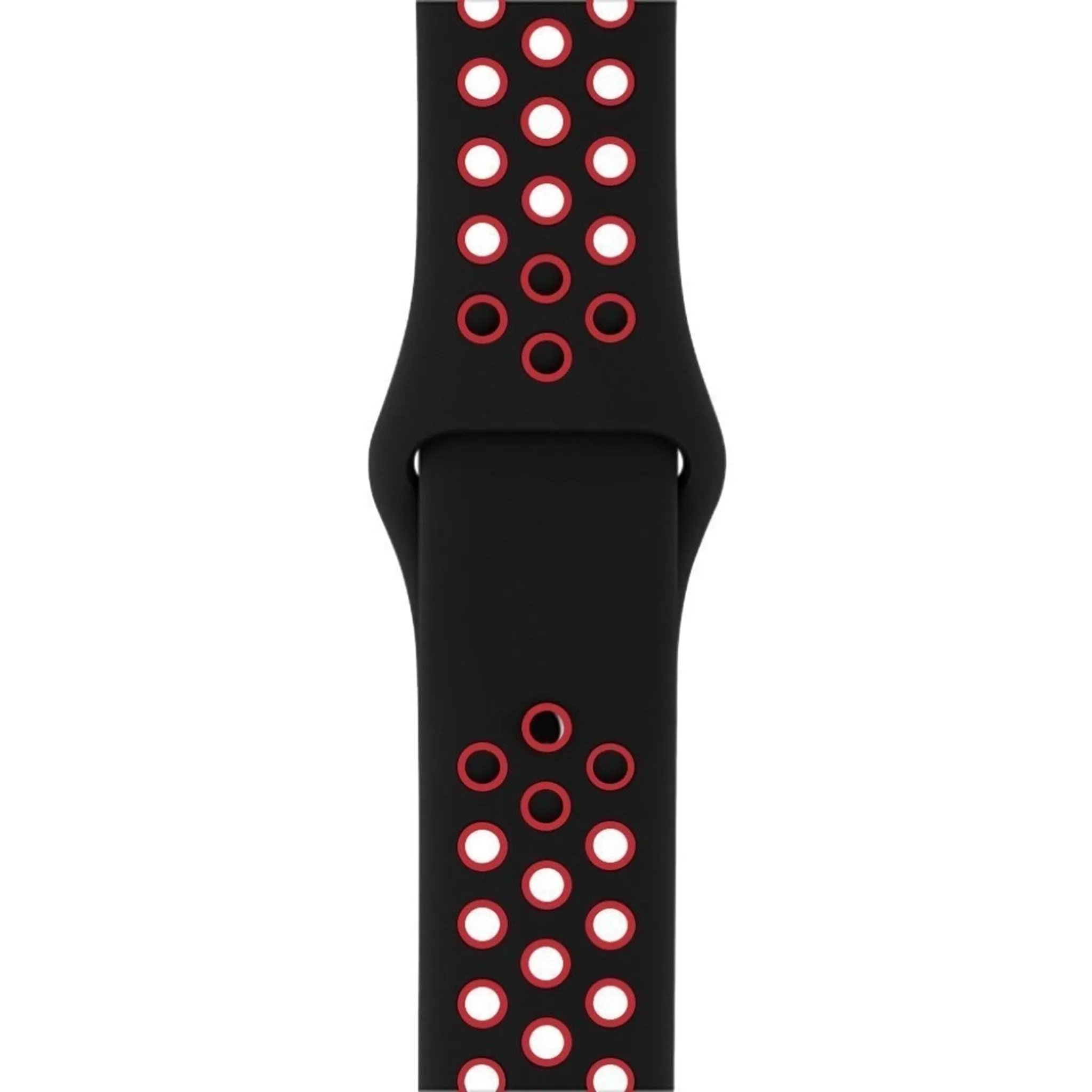 Apple Watch 42mm breathable hollow silicone watch strap - Red