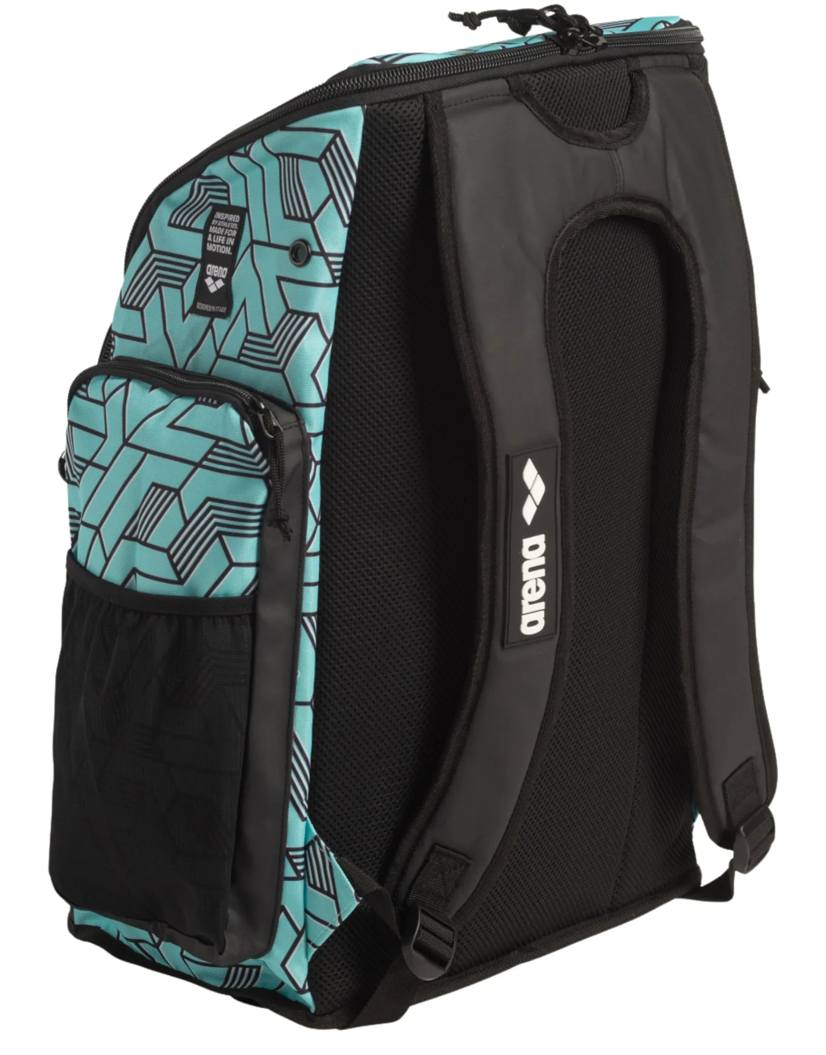 Arena Spiky III Escape Allover Team 45L Backpack - Mint Green - Limited Edition