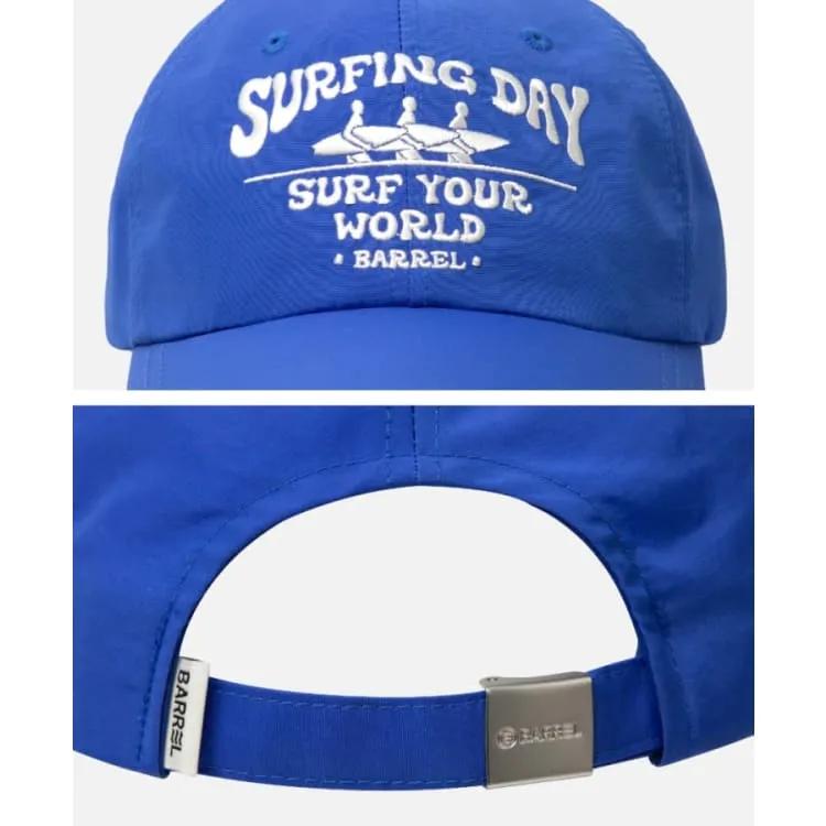 Barrel Surfer Nylon Ball Cap-BLUE