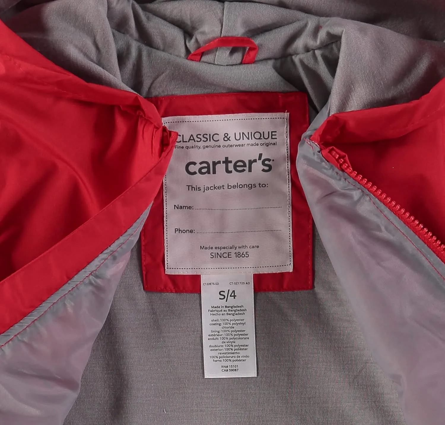 Carter's Boys' His Favorite Rainslicker Rain Jacket