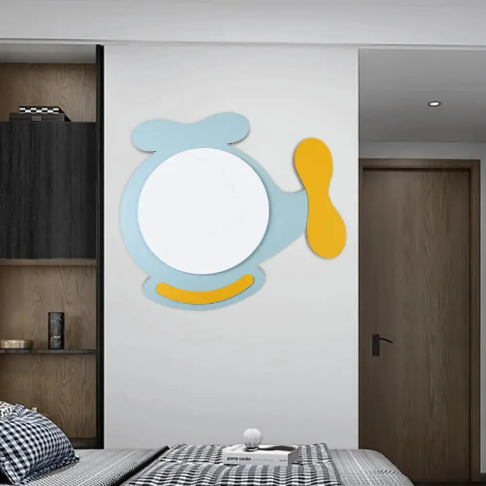 Children's LED Ceiling Mount Light with Wooden Cartoon Pattern - Ideal for Kindergarten