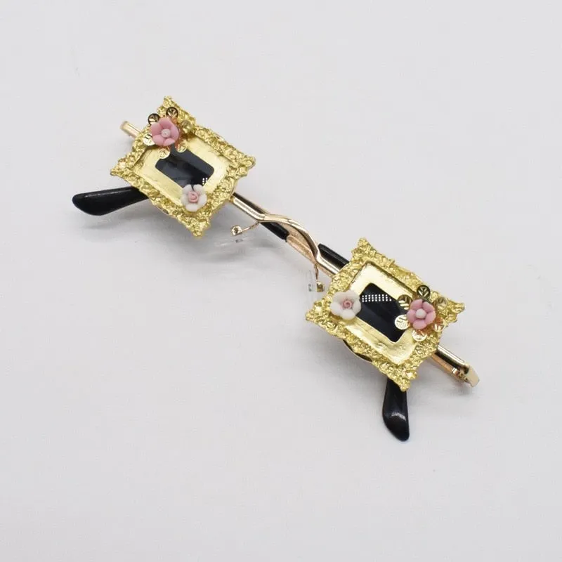 Crystal Embellished Sunglasses - 6 Styles