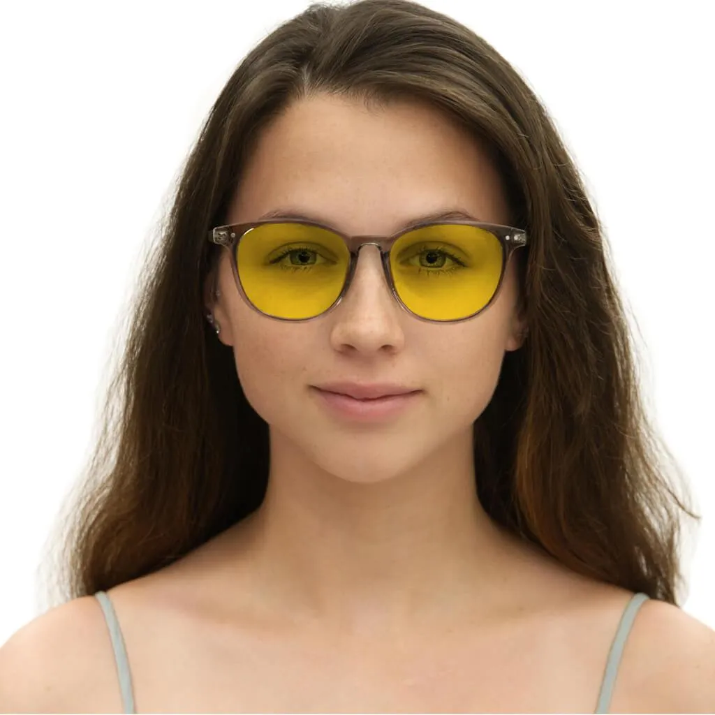 DayMax Billie Glasses - Pearl Grey - Readers