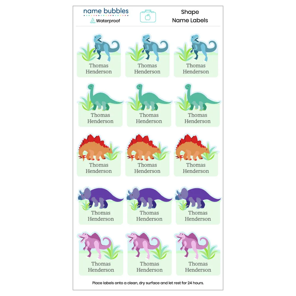 Dinosaurs Name Labels