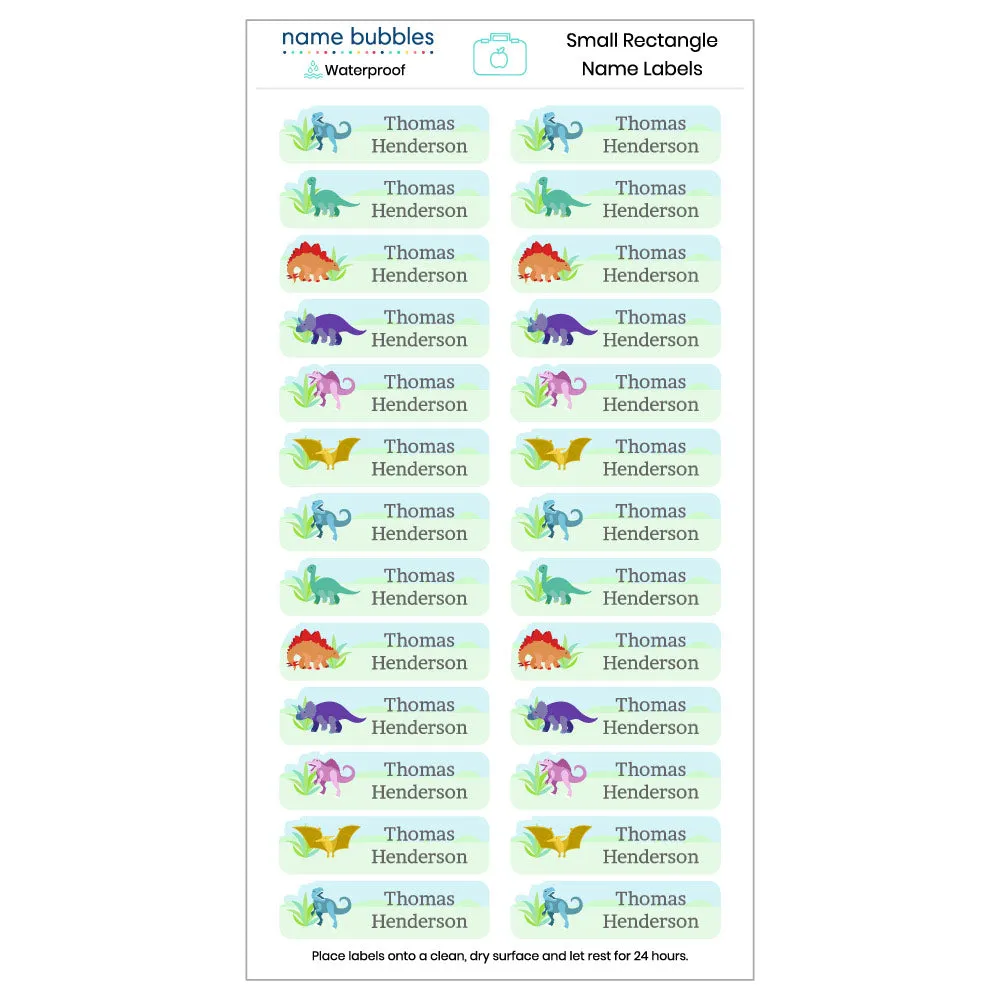 Dinosaurs Name Labels