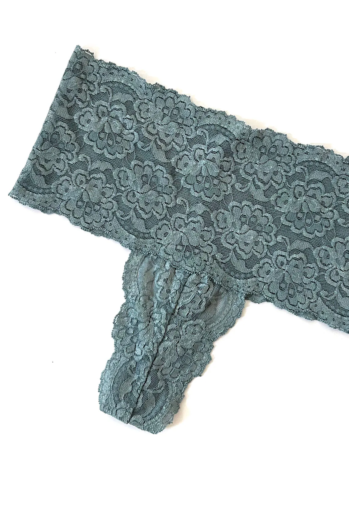 Echo High Rise Lace Thong (multiple colors)