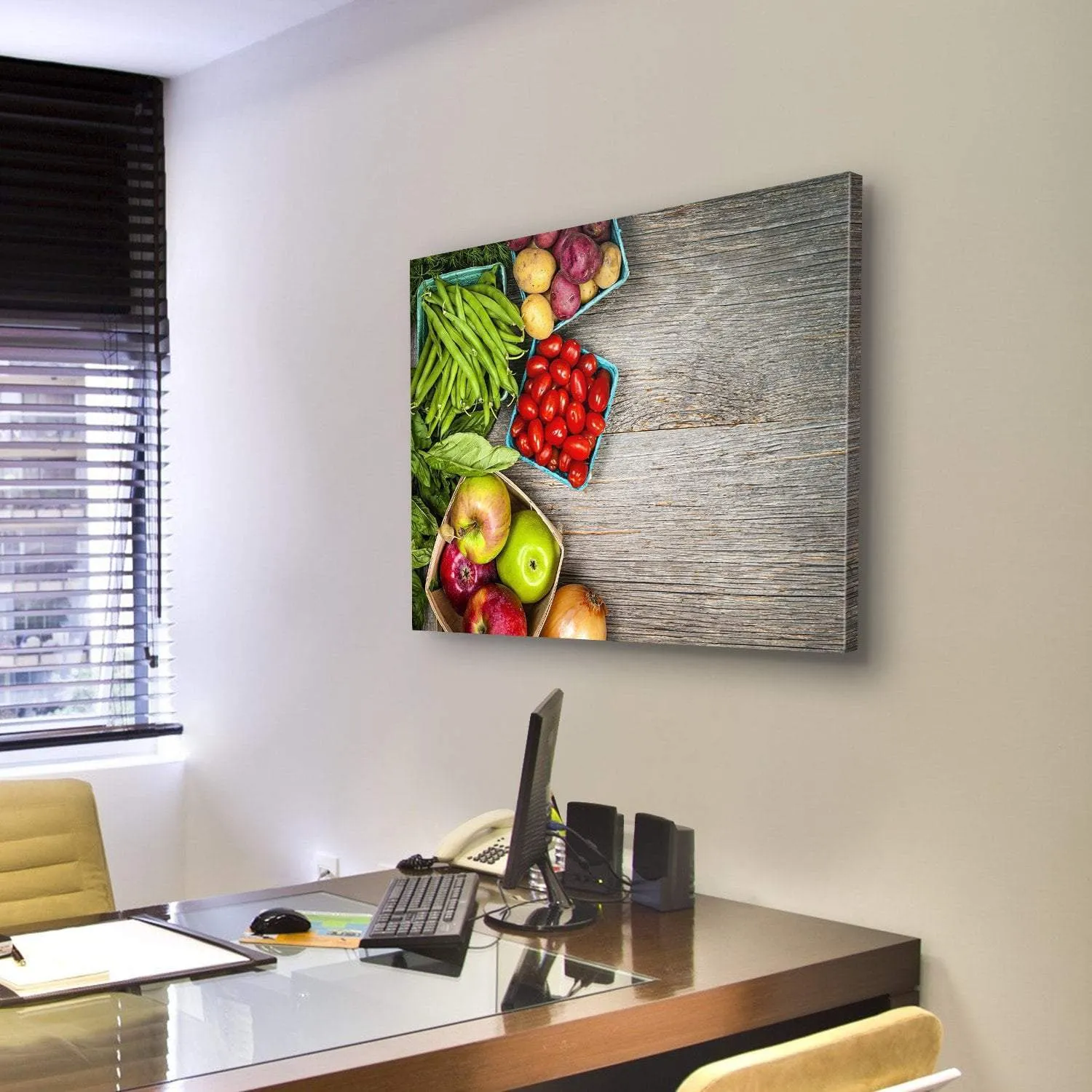 Fruits & Vegetables Canvas Wall Art