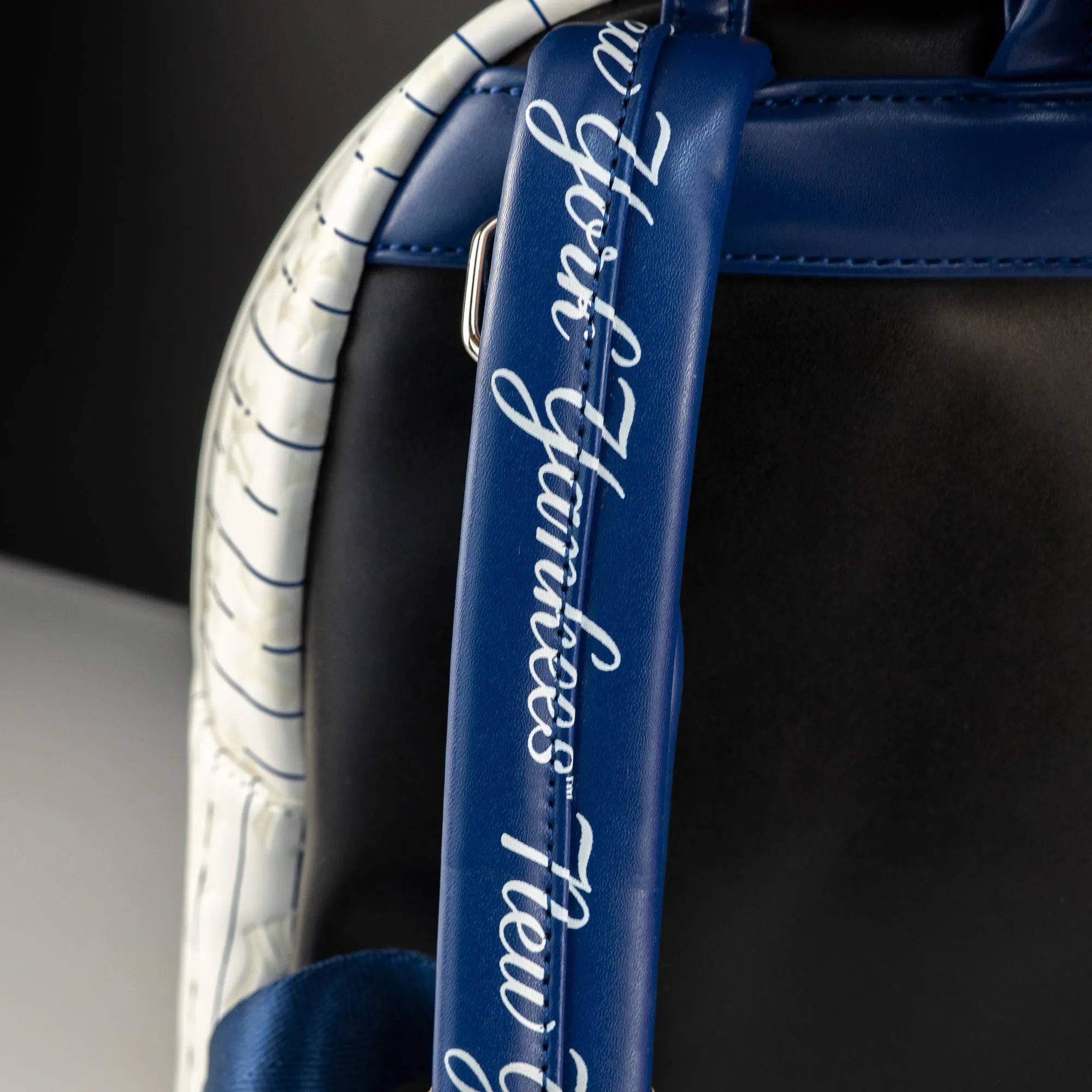 Loungefly x MLB New York Yankees Pinstripe Mini Backpack