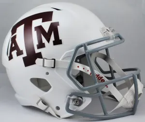 NCAA Texas A&M Aggies Full Size Speed Replica Helmet, Red/White, Medium