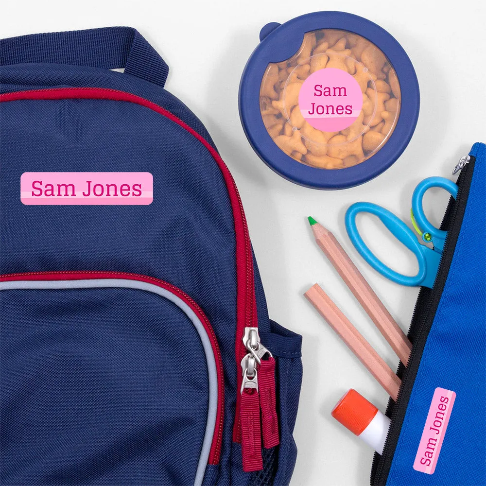 Ombre Kindergarten Labels Pack
