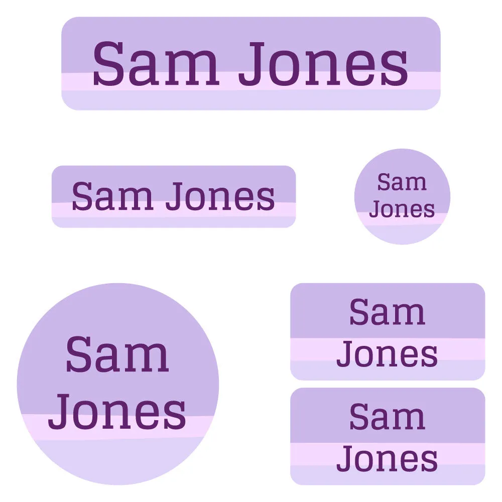 Ombre Kindergarten Labels Pack