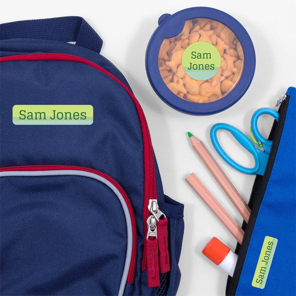Ombre Kindergarten Labels Pack