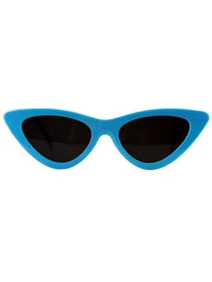 Retro Blue Catseye Vintage Style Sunglasses