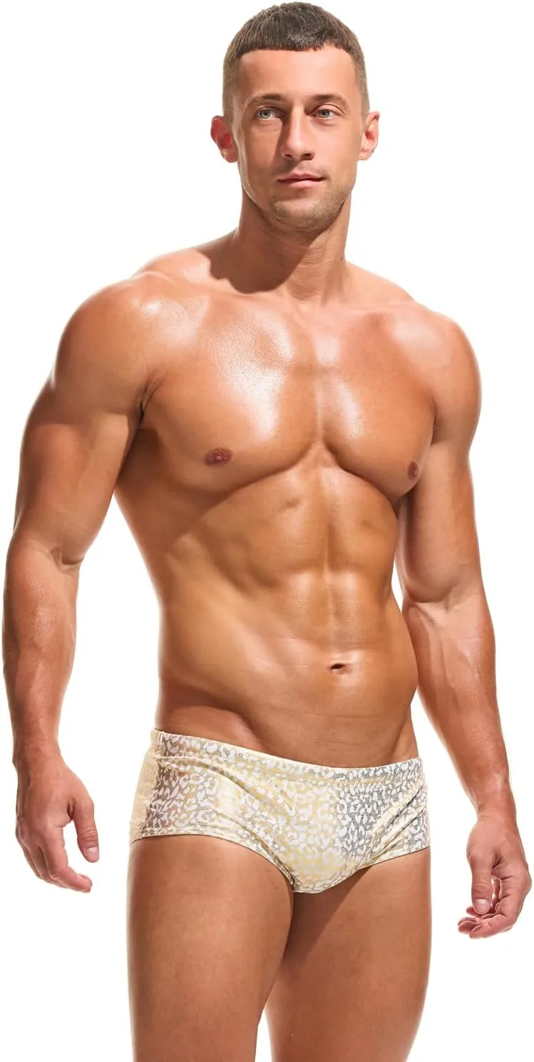 Taddlee Men Swimwear Swim Briefs Bikini Board Surf Shorts Boxer Trunks Swimsuits Red