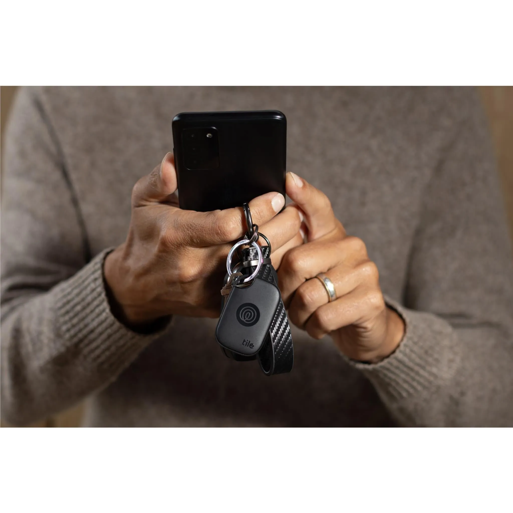 Tile Pro Bluetooth Tracker 2 Pack (Black/White) [2024]