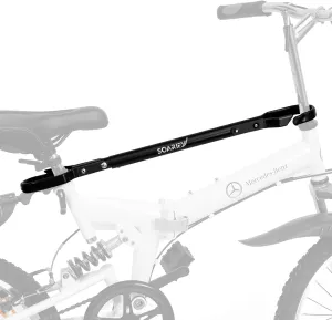 Universal Bike Crossbar Adapter for Racks  Adjustable Frame Tube Bar for 14 to 28 Bikes Fits Step-Through, Full Suspension & Kids Bikes Easy Install, Rack Mount Accessory