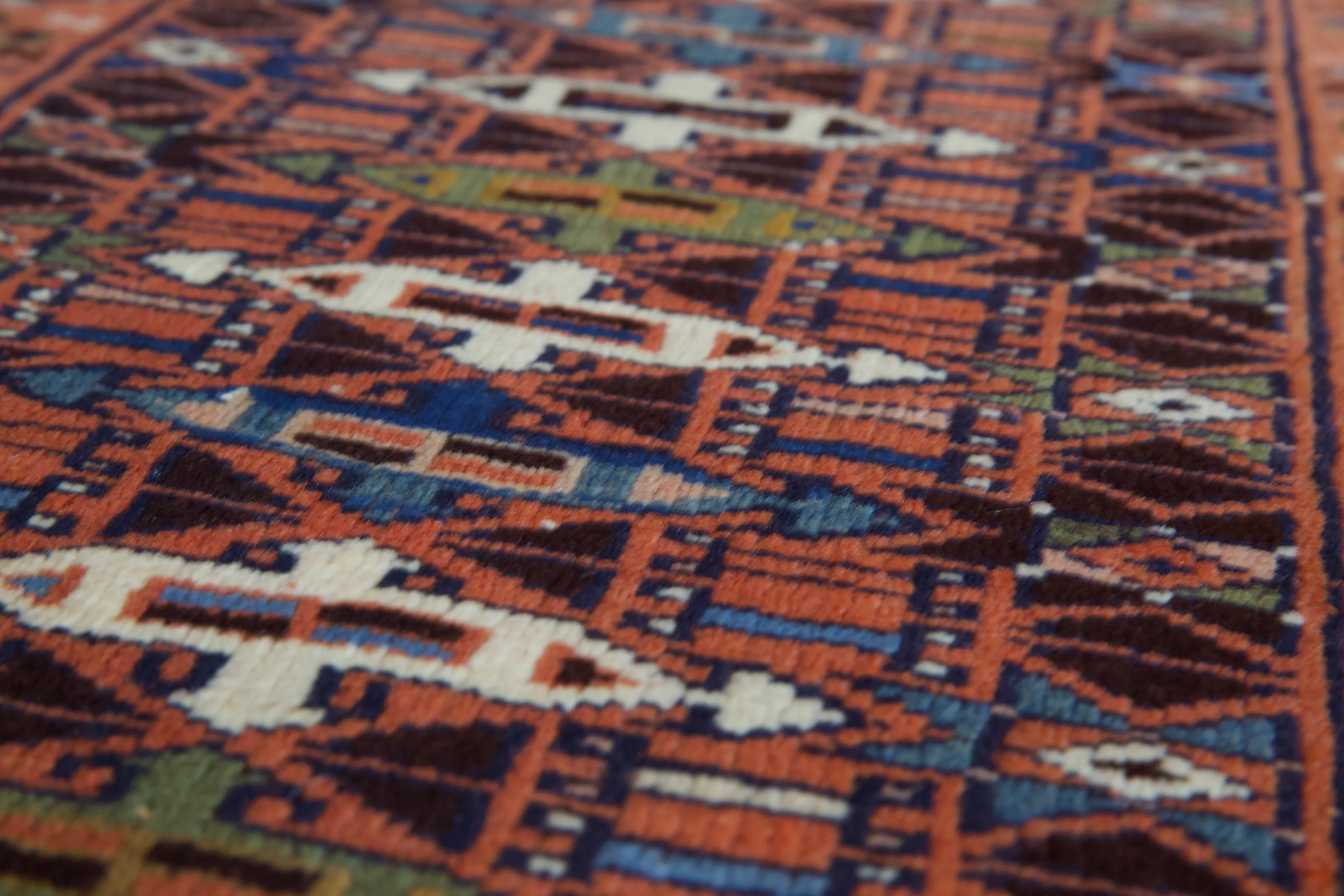 Vintage Mini Turkish Rug 23"x40"