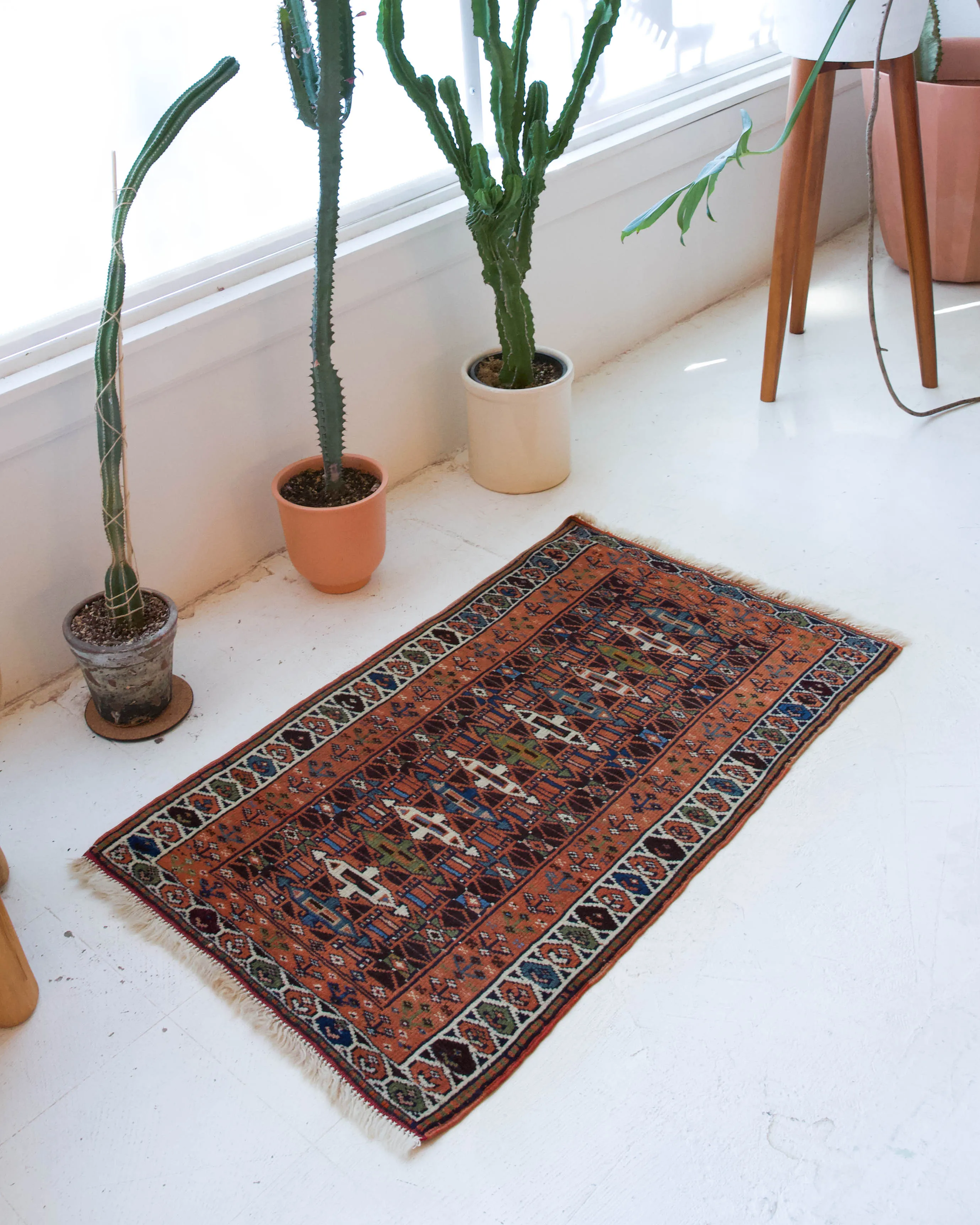 Vintage Mini Turkish Rug 23"x40"