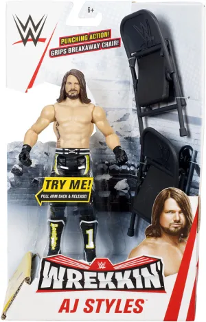 WWE Mattel Wrekkin' 1 AJ Styles